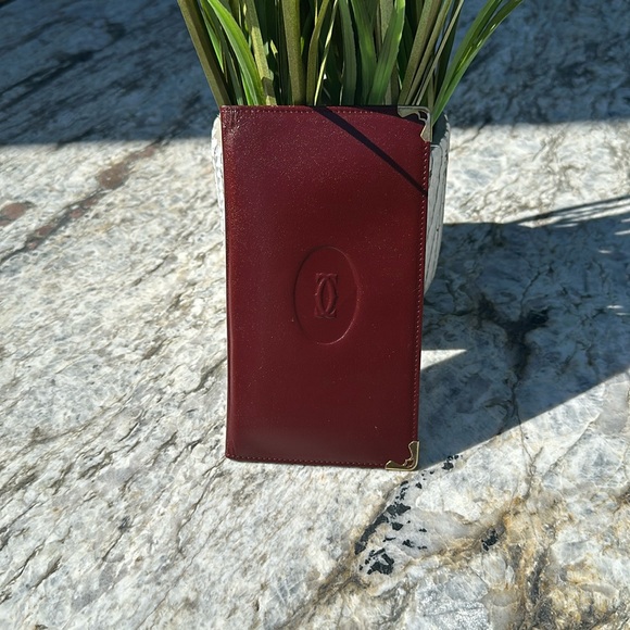 Cartier Handbags - Cartier Long Checkbook Wallet